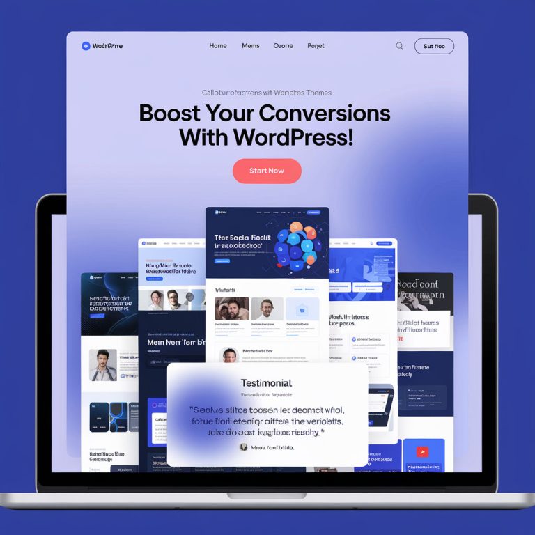 WordPress Landing Page